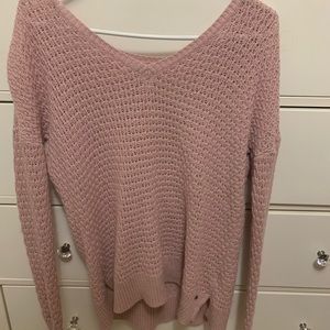 Pink sweater